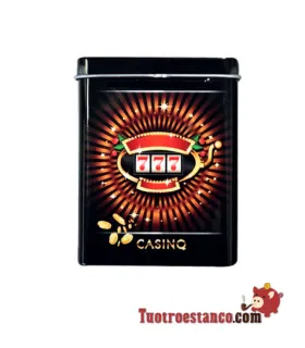 Pitillera metálica Casino