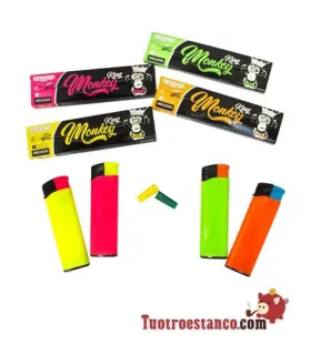 Pack Fluorescente - Papéis, Isqueiros e Filtros