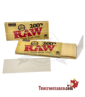 Feuilles à rouler RAW King Size 200