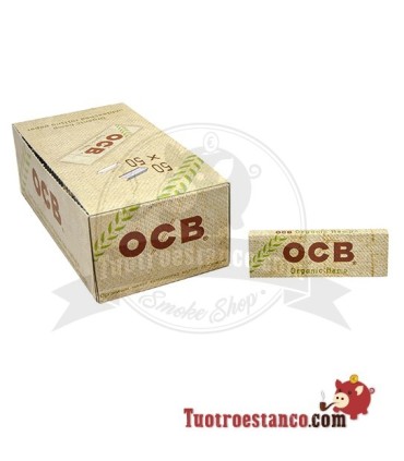 Papel OCB Orgânico nº 1 de 70 mm - 50 livretos