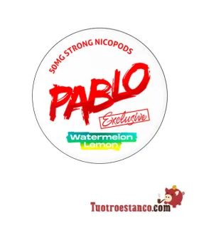 Bolsita de Nicotina Pablo Exclusive Watermelon Lemon