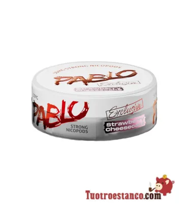 Bolsita de Nicotina Pablo Exclusive Strawberry Cheese cake