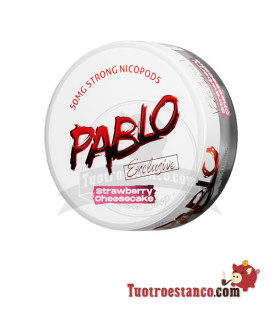 Bolsita de Nicotina Pablo Exclusive Strawberry Cheese cake