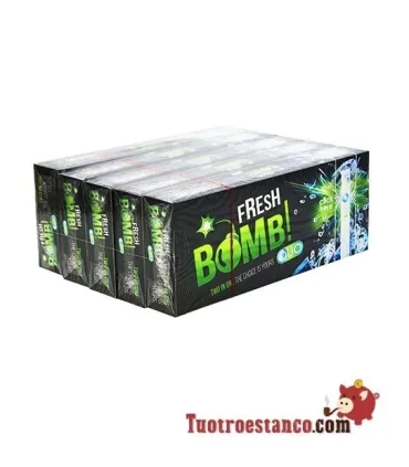 Tubos Fresh Bomb! Mint, 5 Schachteln mit je 100 Tuben