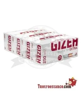 Tubos Gizeh filtro largo  250 u(1x4)
