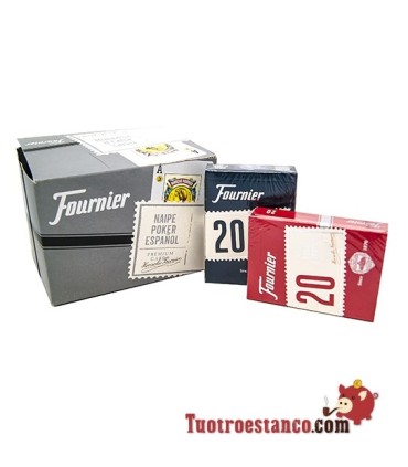 Baraja de Poker español  Nº 20 Fournier, 12 barajas