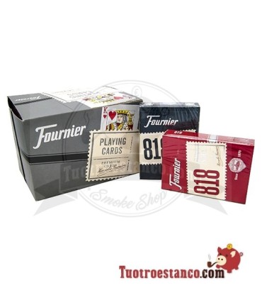 Baraja POKER Fournier Nº 818 (1x12)