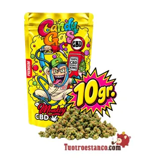 Monkey CBD SmallBuds Candy Gas 10gr