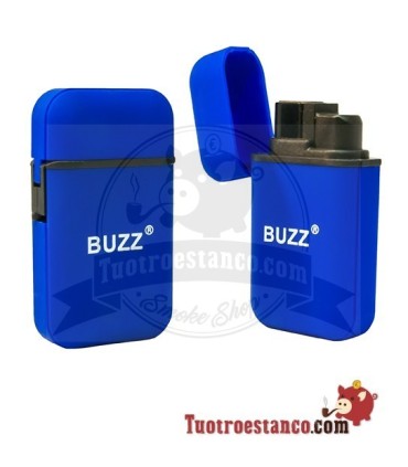 Accendino a doppia fiamma Buzz, colore blu