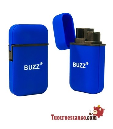 Encendedor soplete Buzz doble llama, color azul
