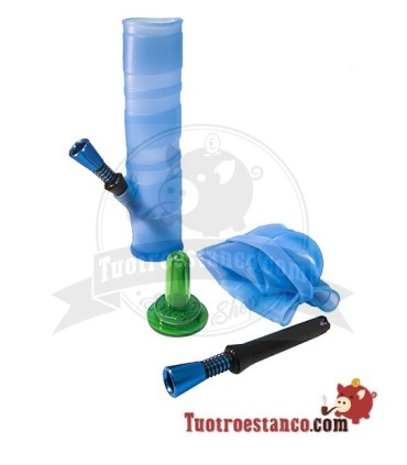 Bang en tube en silicone pliable 20 cm