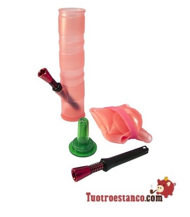 Foldable Silicone Tube Bong 20cm